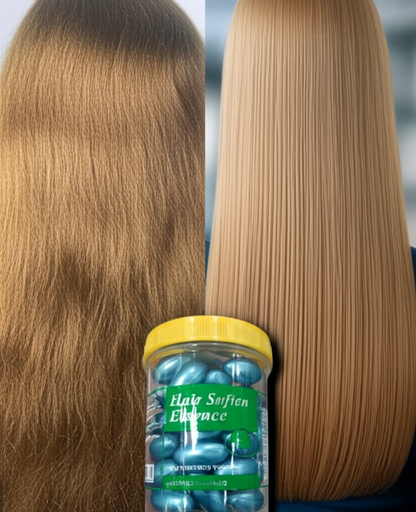 Hair Soften Essence Capsules 60 Softgel Capsules for Nourishing, Hydrating &amp;