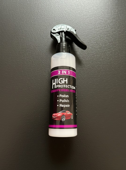 3 In 1 High Protection Quick Car Coating Spray, Ceramic Car Coating