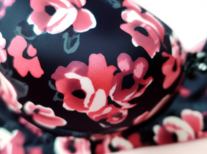 Printed Soft Cotton Padded Bra for Women | Comfortable Everyday Wear Undergarments - CheckNpays