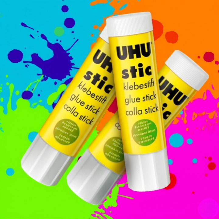 UHU Glue Stick Reliable and mess-free, this 40g original adhesive is - CheckNpays