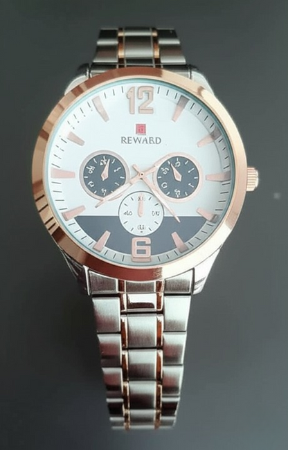 REWARD Men’s Watch Premium Quality, Waterproof, Stylish Design (with Gift Box) - CheckNpays