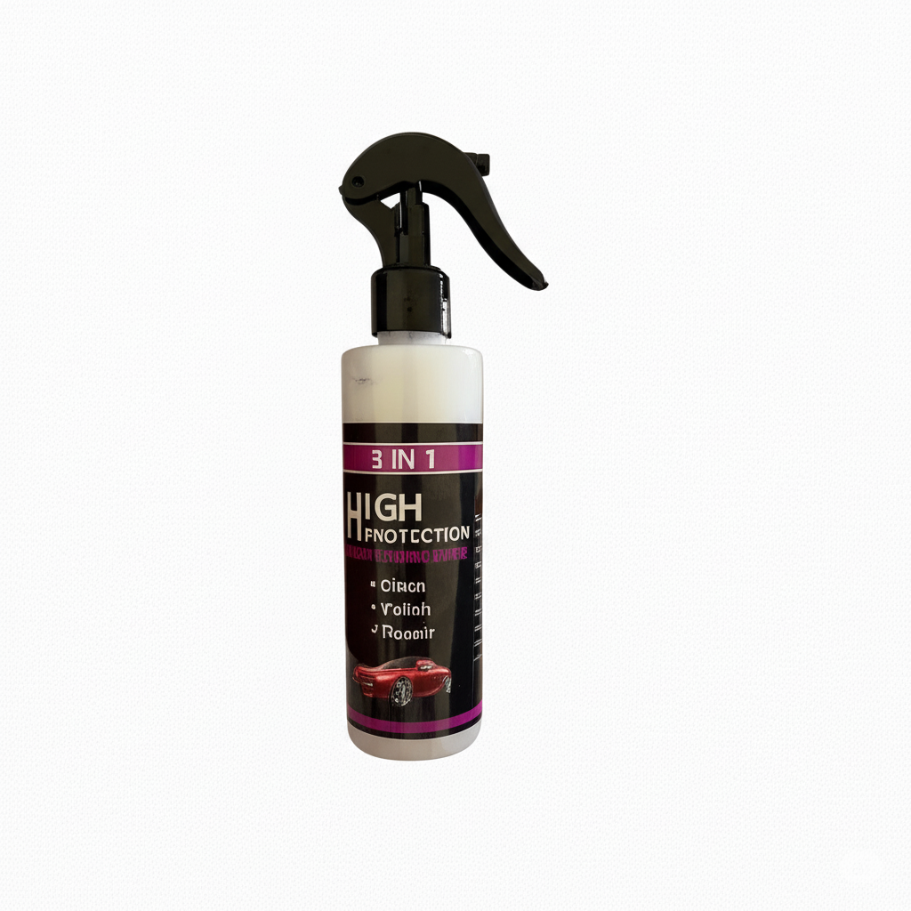 3 In 1 High Protection Quick Car Coating Spray, Ceramic Car Coating