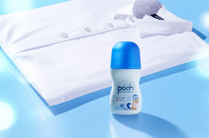 Posh Anti-Stain Roll-On Deodorant 48HR Sweat &amp; Odor Protection, Anti-Perspirant for