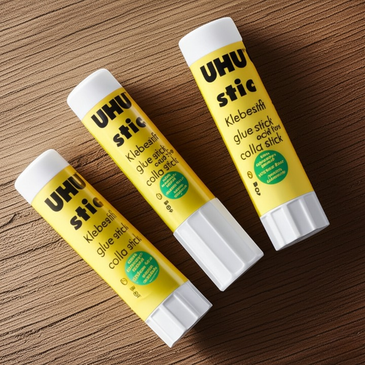 UHU Glue Stick Reliable and mess-free, this 40g original adhesive is - CheckNpays