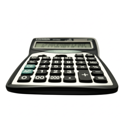 Cjtjjzen CT 9300 14-Digit Desktop Calculator Large Display, Dual Power, Tax - CheckNpays