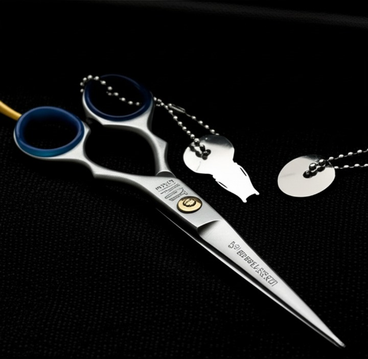 5.5” Professional Hair Cutting Scissors Premium Stainless Steel Salon Shears with