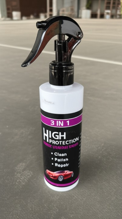 3 In 1 High Protection Quick Car Coating Spray, Ceramic Car Coating