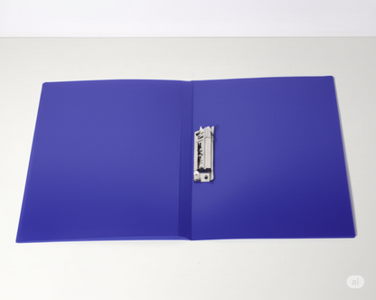 Transparent PVC Plastic Clip File for A4 &amp; Legal Documents Durable, - CheckNpays