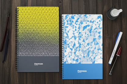 Notebook 160/200 Pages Premium 70gsm Imported Paper, Durable Cover, Smooth Bleed-Resistant