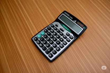 Cjtjjzen CT 9300 14-Digit Desktop Calculator Large Display, Dual Power, Tax - CheckNpays