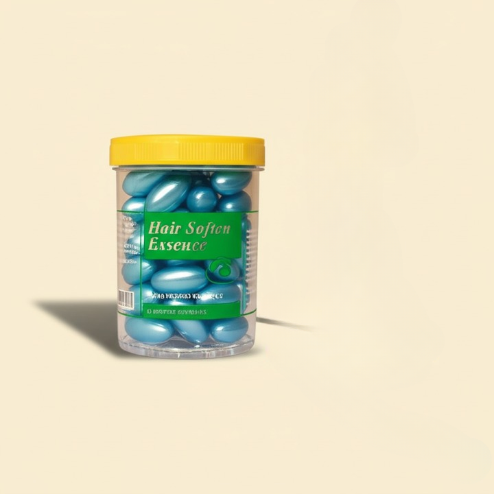 Hair Soften Essence Capsules 60 Softgel Capsules for Nourishing, Hydrating &amp;