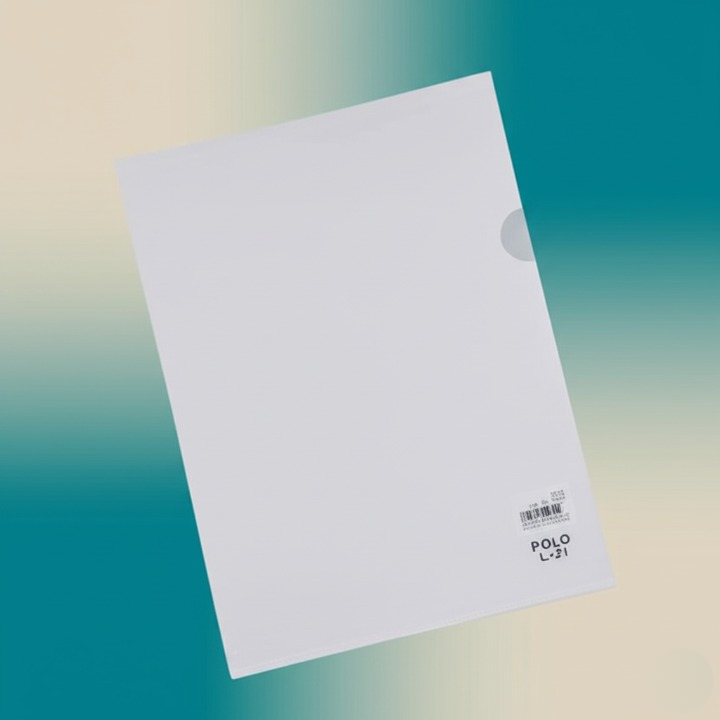 Pack of 12 L Shape Folder Durable Document Holders for Office, - CheckNpays