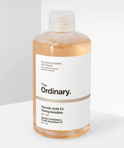 The Ordinary Glycolic Acid 7% Toning Solution Exfoliating Face Toner for