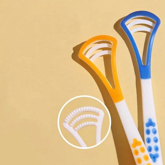 1 Piece Tongue Scraper | Tongue Cleaner | Double Head Tongue Cleaner