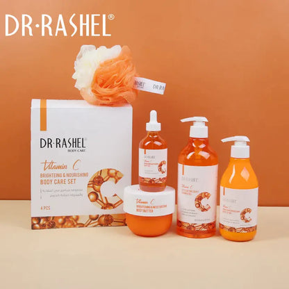 Dr.Rashel Vitamin C Brightening &amp; Nourishing 4-Pieces Body Care Set Gift Box