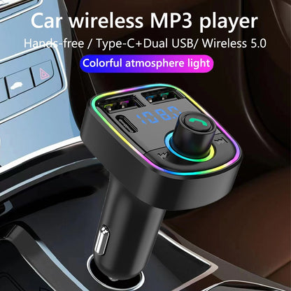 C1 - Car Mp3 Player | Car Wireless FM Transmitter | Car