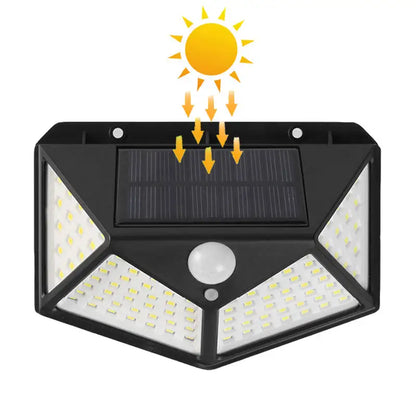 Solar Interaction Light | Solar charging Led Induction Motion sensor wall lamp