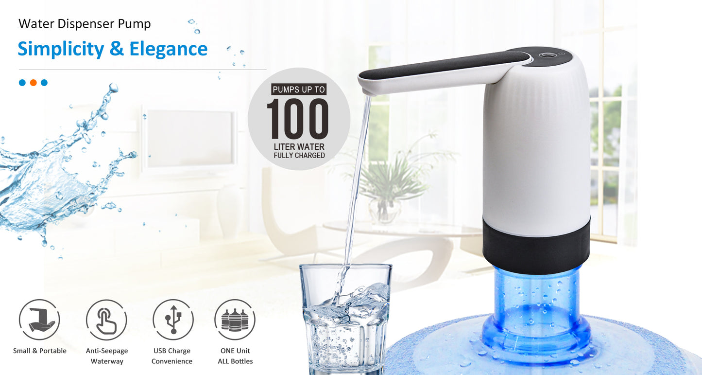 Drinking Water Bottle Pump Automatic Drinking Water Pump Mini Portable Household Water