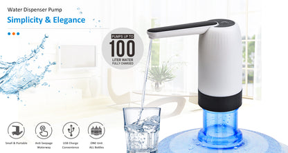 Drinking Water Bottle Pump Automatic Drinking Water Pump Mini Portable Household Water