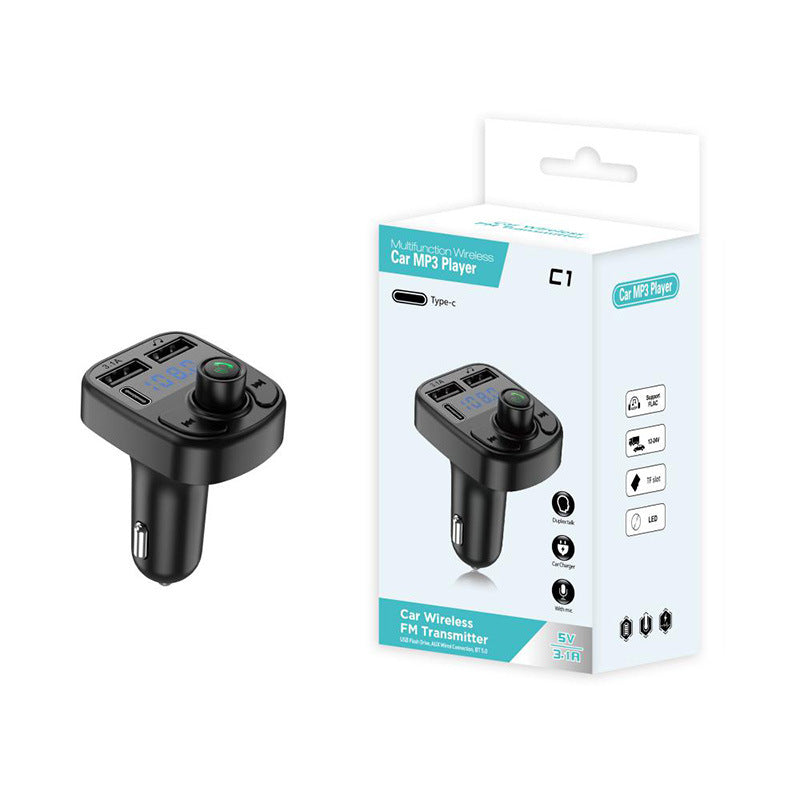 C1 - Car Mp3 Player | Car Wireless FM Transmitter | Car