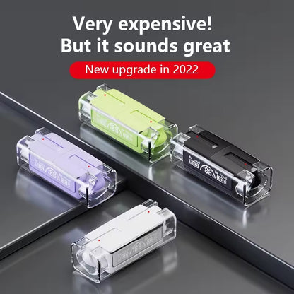 TWS BH15 music wireless Bluetooth ear buds | Transparent Wireless Bluetooth earphones,