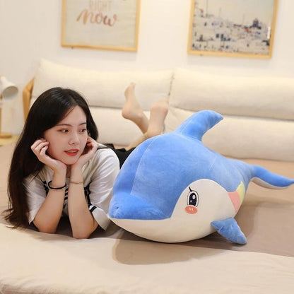 Chroma the Dolphin | Dolphin Doll Aquarium Animal Stuff Plush Toy