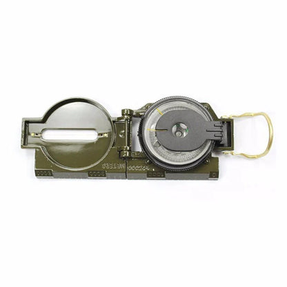 Military Lensatic Sighting Compass for Hiking Camping Hunting