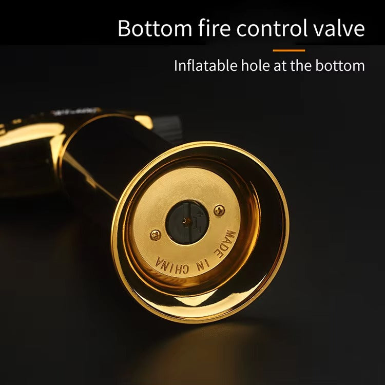 High Quality Torch Lighter for Cigar Kitchen Culinary Gas Refillable BBQ Torch
