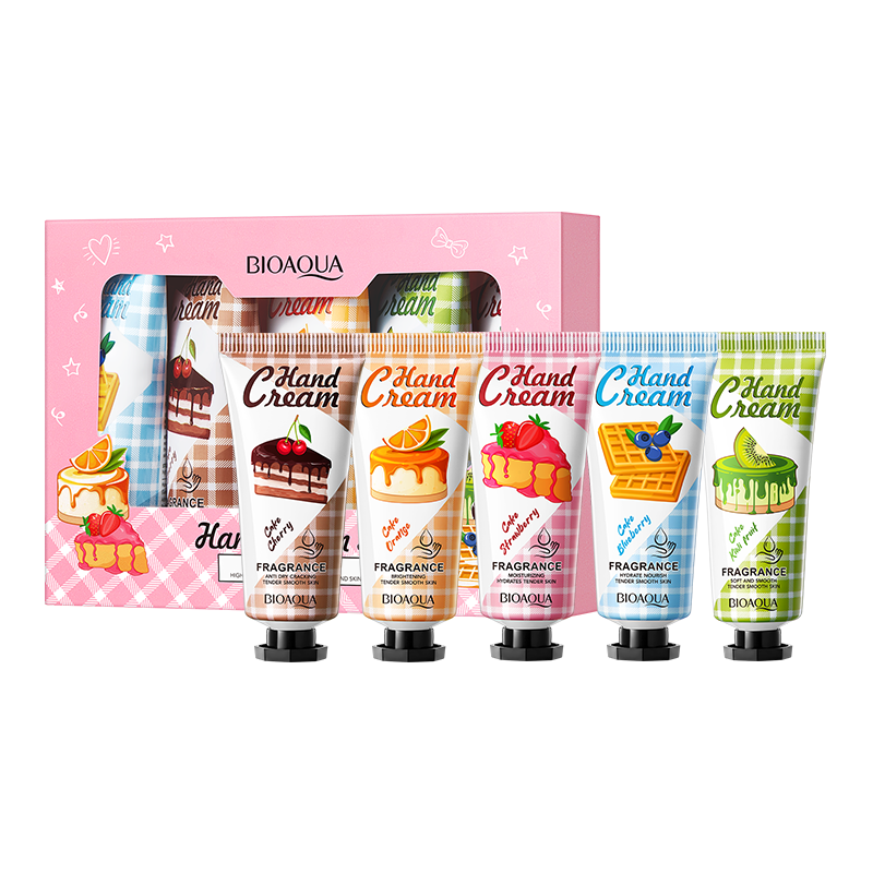 Pack Of 05 - Bio Aqua Hand Cream Set | Best Quality