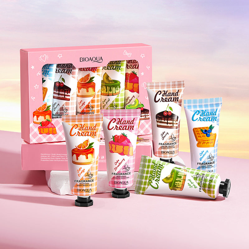 Pack Of 05 - Bio Aqua Hand Cream Set | Best Quality