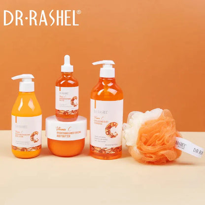 Dr.Rashel Vitamin C Brightening &amp; Nourishing 4-Pieces Body Care Set Gift Box