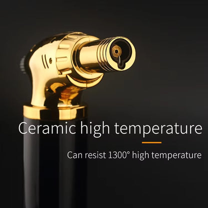 High Quality Torch Lighter for Cigar Kitchen Culinary Gas Refillable BBQ Torch