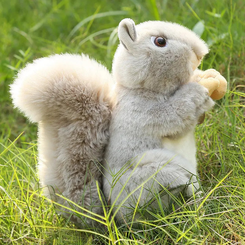 Squirrel Plush Toy With A Big Bushy Tail | Soft Stuffed Animal