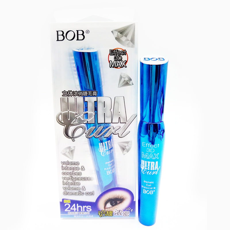 Waterproof BOB 3D Effect Ultra Curl Eye Mascara | Waterproof, Long-lasting, Eyelash
