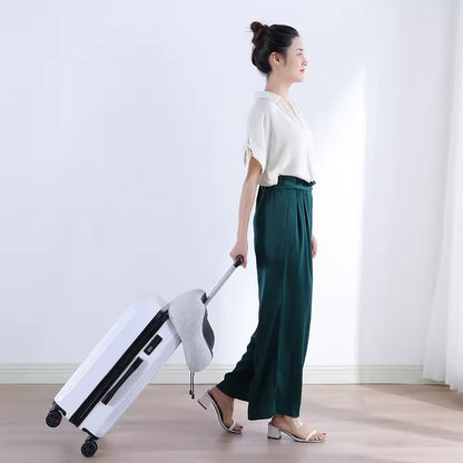 U Shaped Travel Pillow Memory Foam Neck And Head Support (random color)