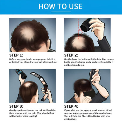 Toppik Hair Building Fiber Fuller Looking Hair for Men &amp; Women (27.5g)