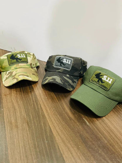 5.11 Tactical Series Camouflage &amp; Military Style Adjustable Caps - Unisex Outdoor