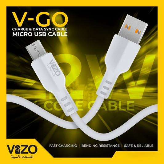 V-Go Android Cable | Fast Data Cable Safety Fast Charging | Best
