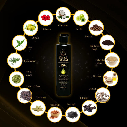 Rivaaj Hair Oil Hair Food Organic Hair Problem Solution 200 ml |
