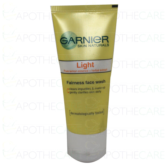 Garnier Skin Natural Light Face Wash 50ml / daily cleanser designed to