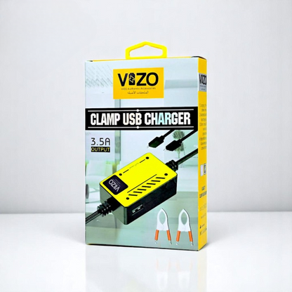 Vizo V5000 Multi-Port Clip Charger | V5000 3.5A Multi-Port Clip