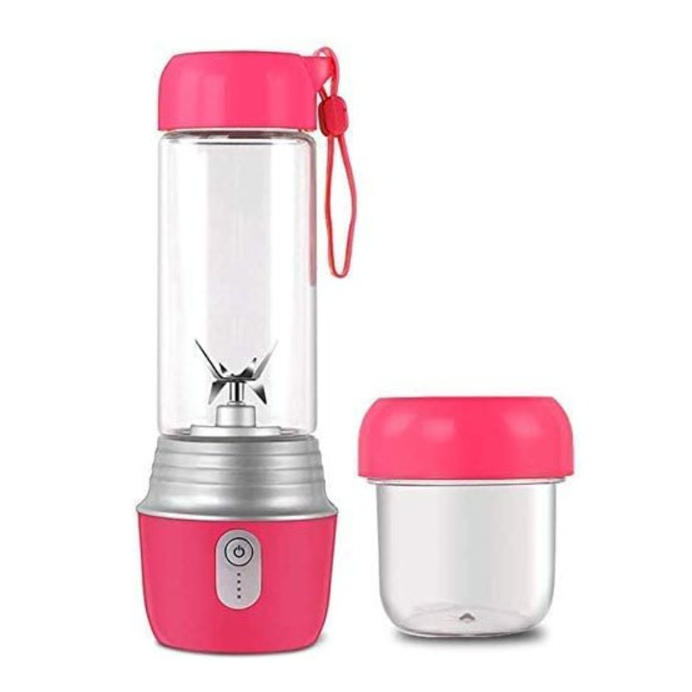 Imported Rechargeable Portable 420ml Blender with 6 Blades - Portable Blender with