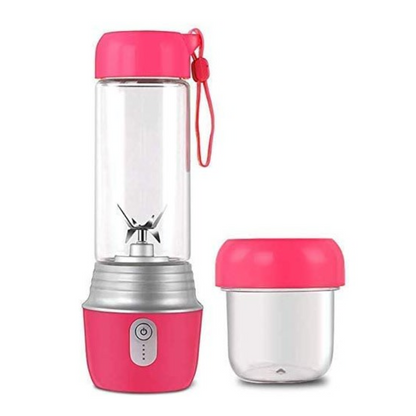 Imported Rechargeable Portable 420ml Blender with 6 Blades - Portable Blender with