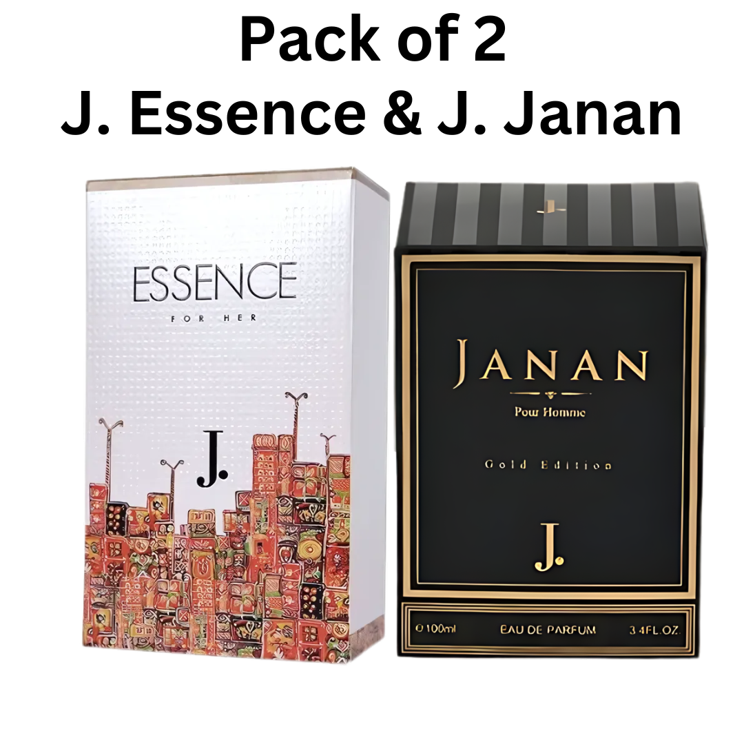 Pack of 2 - J. Essence &amp; J. Janan | Perfume For