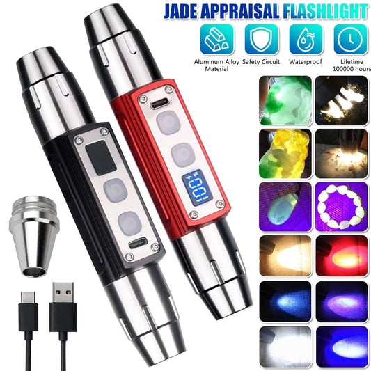 Gemstone Jade and Jewelry Identification Torch | Compact Portable Flash light (Random