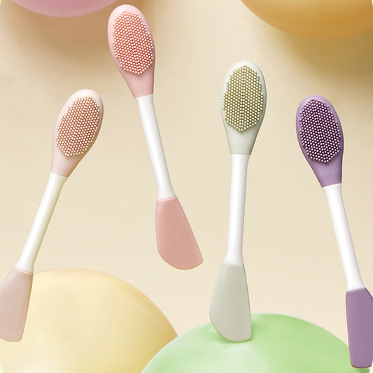 Silicone Face Mask Brush Applicator | Facial Mask Brush for Mud, Clay,