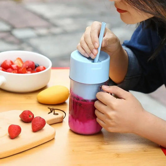 Crusher Juicer - Mug Shaped Portable Blender With Straw | Portable Blender,Juicer