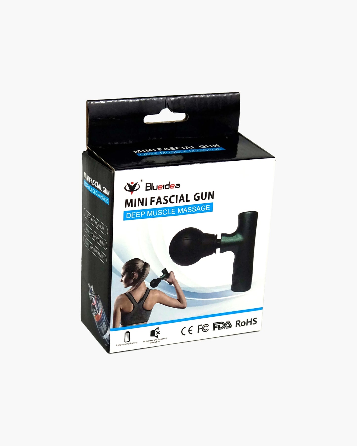 Mini Fascial Gun Deep Muscle Massager Mini Head and Face Massager Portable