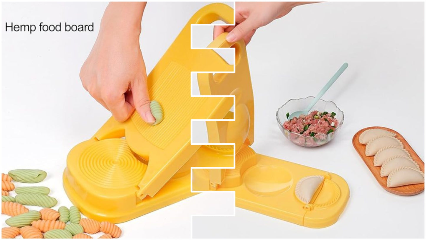(NW000416) Gnocchi Paddle Noodle Rubbing Board Mat, Pasta Maker Machine, Mini Fried
