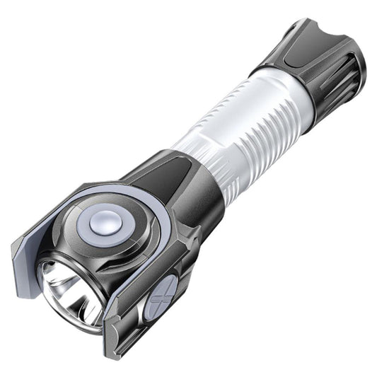 360 Degree Rotating Flashlight Outdoor Led Flashlight Rechargeable Torch for Camping Outdoor